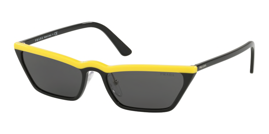 Eyes on Brickell: Prada 0PR 19US Yellow/Black – Shop Now