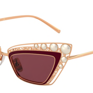 Eyes on Brickell: Dolce & Gabbana - 0DG2254H Pink Gold/Bordeaux