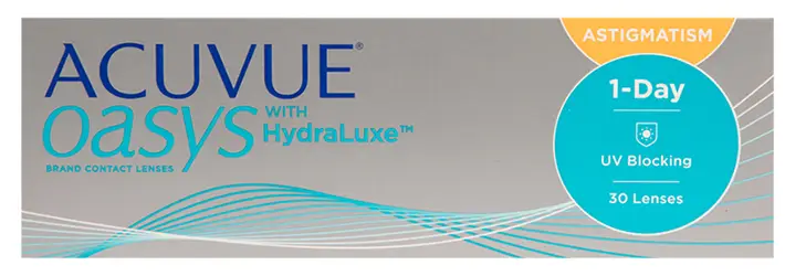 ACUVUE Oasys 1-Day with HydraLuxe Contact Lenses product image