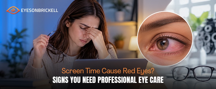 Screen Time Cause Red Eyes